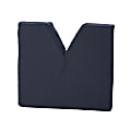 DMI® Coccyx Foam Seat Cushion With Insert, 16"H x 18"W x 3"D, Blue