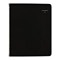 AT-A-GLANCE® DayMinder Column-Style Weekly Planner, 7" x 8-3/4", Black, January To December 2021, G59000