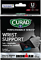 CURAD® Universal Wraparound Wrist Support With Microban®, Black 1 thumbnail image