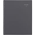 AT-A-GLANCE® DayMinder Weekly/Monthly Appointment Book/Planner, 8-1/2" x 11", Gray, January To December 2021, GC52007