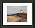Timeless Frames Addison Framed Coastal Artwork, 11" x 14", Black, Lighthouse