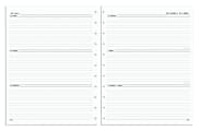 TUL® Discbound Weekly/Monthly Refill Pages, Letter Size, January To December 2021, TULLTFILR-WM-RY 1 thumbnail image