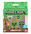 Innovative Designs Licensed Eraser Set, 1-1/4” x 1-1/4”, Minecraft, Set Of 4 Erasers 1 thumbnail image
