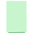 Bisley Rocada Skin Magnetic Unframed Dry-Erase Whiteboard, 45 5/16" x 29 9/16", Green