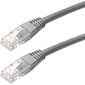 4XEM 50FT Cat5e Molded RJ45 UTP Network Patch Cable (Gray) - 50 ft Category 5e Network Cable for Network Device, Notebook, Computer, Router, Switch, Gaming Console - First End: 1 x RJ-45 Network - Male - Second End: 1 x RJ-45 Network - Male