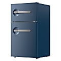 Frigidaire® 3.1-cu. ft. 2-Door Retro Bar Refrigerator with Side Bottle Opener, Azure 1 thumbnail image