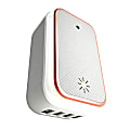 ChargeHub X4 4-Port USB SuperCharger With LED Night Light, White, CRG-X4-001 1 thumbnail image