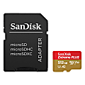 SanDisk® Extreme PLUS microSDXC Memory Card, 512GB