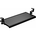 Kensington SmartFit Clamp-On Keyboard Drawer - 13.3" Height x 32.4" Width - Black - 1 - TAA Compliant