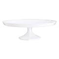 Amscan Plastic Cake Stands, 13-1/2" x 4", White, Pack Of 2 Stands