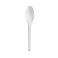StalkMarket Compostable Cutlery Spoons, 6", White, Pack Of 1,000 Spoons 1 thumbnail image