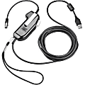 Plantronics SHS 2371 Corded USB - PTT - Black for Headset