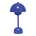 Simple Designs Mushroom Magic Dimming Rechargeable LED Touch Stick Lamp, 11-13/16"H, Blue 1 thumbnail image