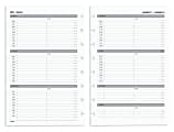 TUL® Discbound Weekly Refill Pages, Timed, Junior Size, January To December 2023 1 thumbnail image