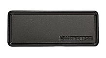 Office Depot® Brand Dry-Erase Magnetic Eraser, Black