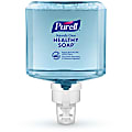 PURELL® Brand Naturally Clean HEALTHY SOAP® Foam ES8 Refill, Fragrance Free, 40.6 Oz Bottle