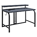 Office Star™ Reload 48"W Gaming Computer Desk, Gray