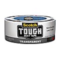 Scotch® Transparent Duct Tape, 2" x 20 Yd.