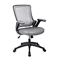 Techni Mobili Ergonomic Mesh Mid-Back Task Chair, Gray 1 thumbnail image
