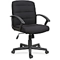 Lorell® Soho Fabric Task Chair, Black 1 thumbnail image