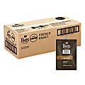 Peet’s® Coffee & Tea Single-Serve Coffee Freshpacks, French Roast, Carton Of 76