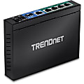 TRENDnet 6-port Gigabit Poe+ Switch; TPE-TG611; 4x Gigabit Poe+ Ports; 1x Gigabit Port; 1x SFP Slot; Supports 100/1000Bas - TPETG611 1 thumbnail image
