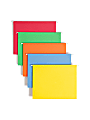 Smead® Hanging File Folders, 1/5-Cut Tab, Letter Size, Assorted Primary Colors, Box Of 25