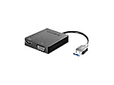 Lenovo Universal USB 3.0 to VGA/HDMI Adapter - External video adapter - USB 3.0 - HDMI, VGA 1 thumbnail image