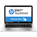 HP ENVY TouchSmart 17-j100 17-j177nr 17.3" LCD Notebook - Intel Core i7 i7-4710MQ Quad-core (4 Core) 2.50 GHz - 8 GB DDR3L SDRAM - 1 TB HDD - Windows 8.1 64-bit - 1600 x 900 - BrightView - Natural Silver 1 thumbnail image