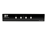 Tripp Lite 4-Port DisplayPort KVM Switch w/Audio, Cables and USB 3.0 SuperSpeed Hub - KVM / audio / USB switch - 4 x KVM / audio / USB - 1 local user - desktop