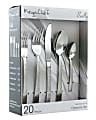 MegaChef Baily 20-Piece Flatware Set, Rose Gold