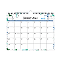 Blue Sky™ Monthly Wall Calendar, 8-3/4" x 11", Lindley, January To December 2023, 101593