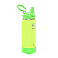 Takeya Actives Spout Reusable Water Bottle, 18 Oz, Glow-In-The-Dark Lightning Green 1 thumbnail image