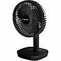 Kenmore 6" Rechargeable Fan - 4 Speed - Rechargeable, Lightweight, Quiet Operation - Black 1 thumbnail image