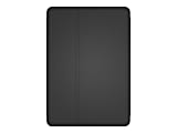 STM Studio - Flip cover for tablet - polyurethane, polycarbonate - crystal clear, black smoke - 10.5" - for Apple 10.2-inch iPad (7th generation); 10.5-inch iPad Air; 10.5-inch iPad Pro