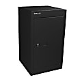 Bisley CLK Steel Cube Locker, 20"H x 12"W x 12"D, Black 1 thumbnail image