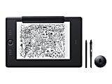 Wacom Intuos Pro Paper Edition Large - Digitizer - 12.2 x 8.5 in - multi-touch - electromagnetic - wireless, wired - USB, Bluetooth - black