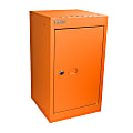 Bisley CLK Steel Cube Locker, 20"H x 12"W x 12"D, Orange