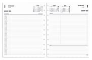 2025 TUL® Discbound Daily Planner Refill Pages, Letter Size, January To December