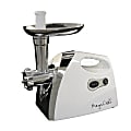 MegaChef 1200 W Powerful Automatic Meat Grinder, White