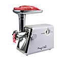 MegaChef 1200 W Powerful Automatic Meat Grinder, White