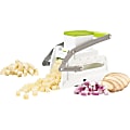 Starfrit® Pro Fry Cutter and Cuber Multiuse Kitchen Tool, White with Green 1 thumbnail image