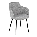 LumiSource Boyne Chair, Black/Gray