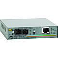 Allied Telesis AT MC102XL - Fiber media converter - 100Mb LAN - 100Base-FX, 100Base-TX - SC multi-mode / RJ-45 - up to 1.2 miles - 1310 nm - government GSA
