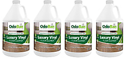 OdoBan Ready-to-Use Luxury Vinyl Floor Cleaner, 1 Gallon, Pack Of 4 Jugs