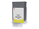 Clover Imaging Group Wide Format - 130 ml - yellow - compatible - box - ink cartridge (alternative for: Canon PFI-107Y) - for Canon imagePROGRAF iPF670, iPF680, iPF685, iPF770, iPF780, iPF785