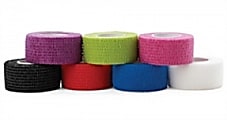 Medline Caring Non-Sterile Self-Adherent Elastic Wraps, 1" x 5 Yd., Assorted Colors, Pack Of 30 1 thumbnail image