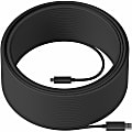 Logitech® Strong USB Active Optical USB 3.2 Cable, 147.64', Black 1 thumbnail image