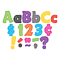 Teacher Created Resources Letters, 4", Chevron Funtastic, Multicolor, Pack Of 208 1 thumbnail image