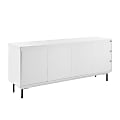 Eurostyle Saga 63"W Sideboard, Matte White/Matte Black 1 thumbnail image